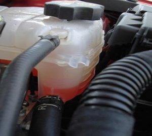 Coolant Reservoir and Hoses