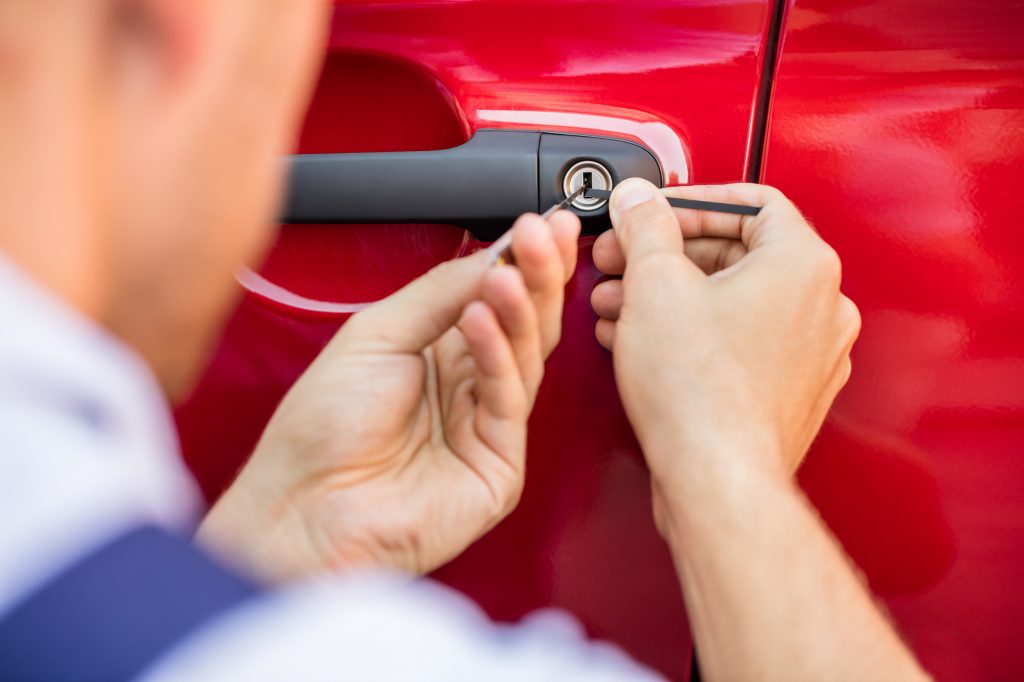 how to unlock a car door