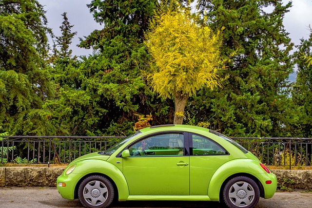 car outside parked on street