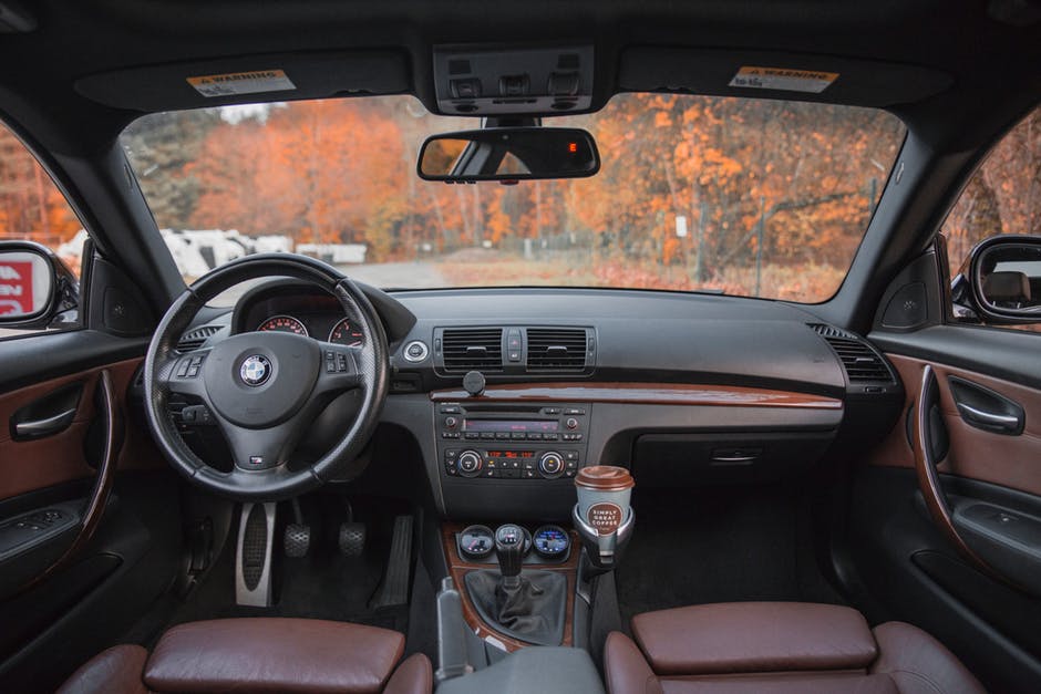 inside of car