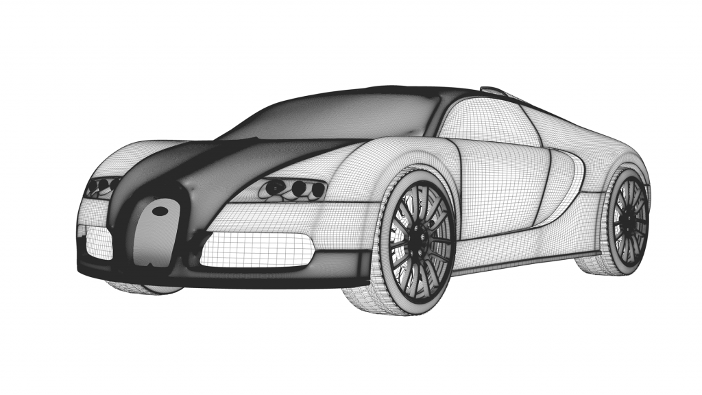 3D Car Prototype Model